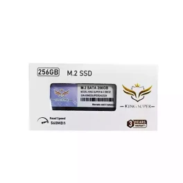  King Super 256GB M.2 PCI-e Gen3 x4 SATA SSD 