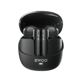  Bwoo BO-BW98-BK ENC Black TWS Bluetooth Earbuds 