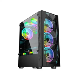  OVO E-335D RGB Mid-Tower Gaming Case 