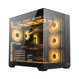  PC Power ICEBERG STEALTH BK Desktop Case 
