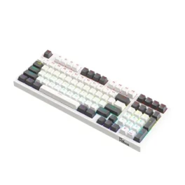  PC Power K98 RGB Hot Swappable Mechanical Keyboard White & Grey 