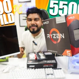  Ryzen 5 5500GT Gaming Pc Build in Bd 